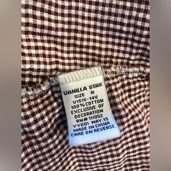 Pearl snap button 100% cotton plaid flannel - Picture 7 of 14